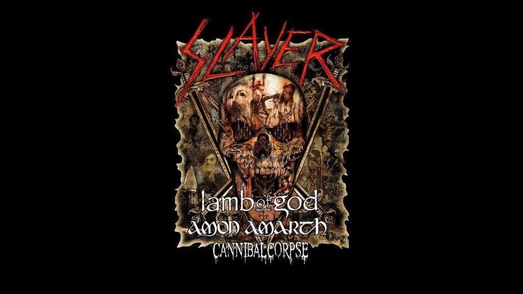 Slayer Tour Poster