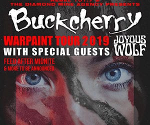 Buckcherry – Warpaint Tour