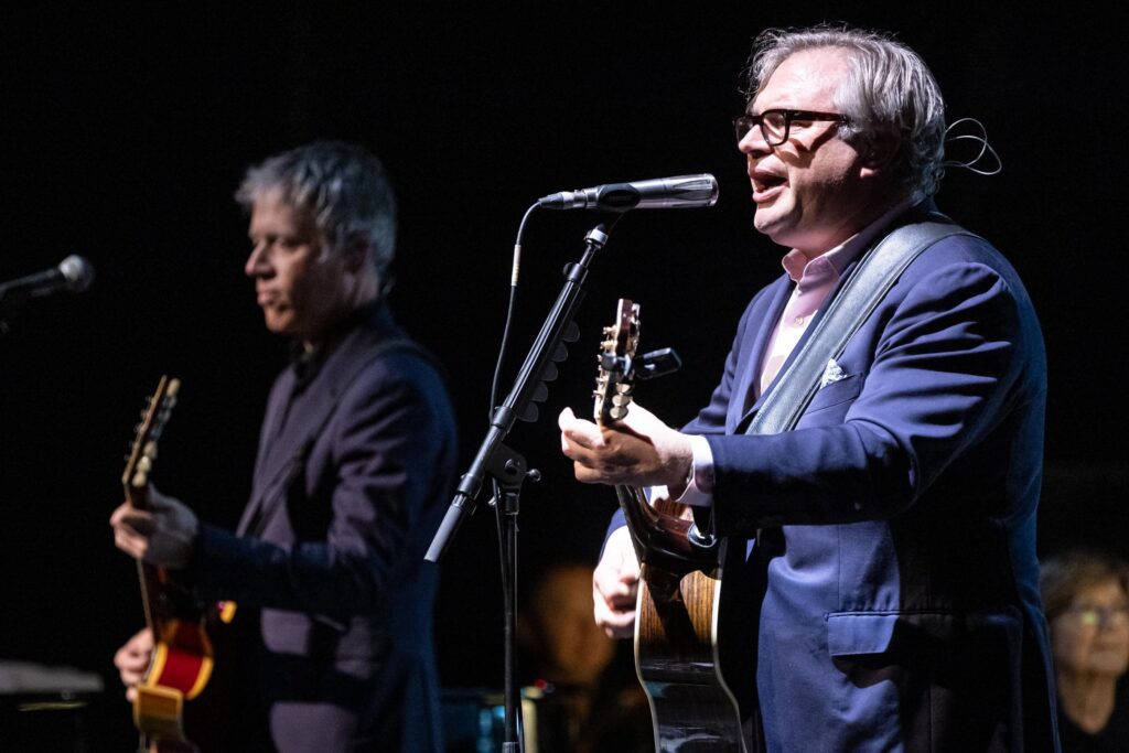 Steven Page with the Winnipeg Symphony Orchestra